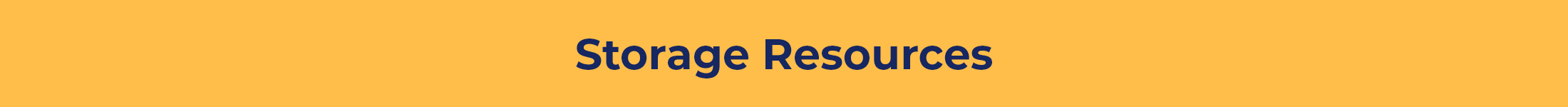 Storage Resources Title Block
